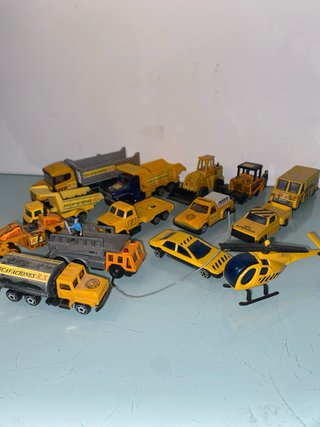Set di veicoli da cantiere in scala HO per modellini