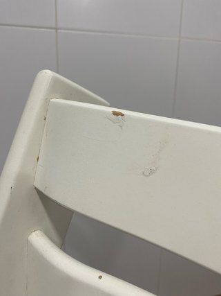 Trona Stokke Blanca + Cojín Estrellas