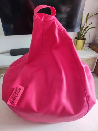 Puff Polipiel Rosa