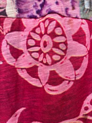 Vestido Desigual Estampado Boho Talla L