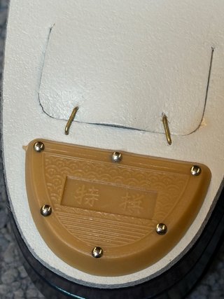 Ciabatte Zōri Giapponesi Vintage Blu