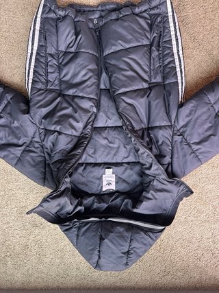 Chaqueta Adidas Negra Acolchada