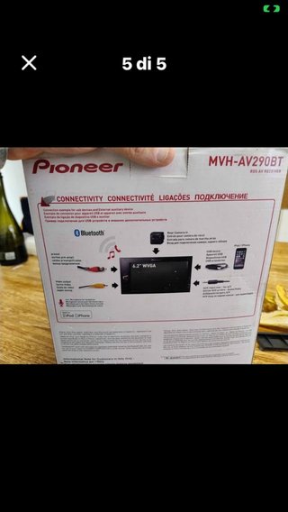 Autoradio 2 DIN Pioneer lettore usb navigatore