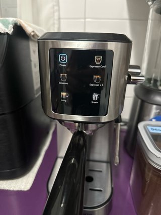 Cafetera Espresso y Vapor
