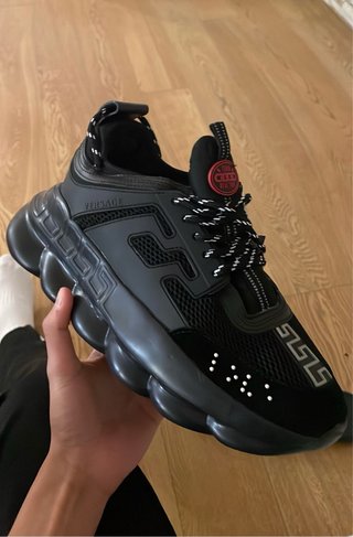 Versace Chain Reaction Scarpe Uomo Nero