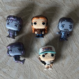 Pack 5 Funkos Kinder Joy Stranger Things