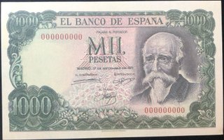 Lote Reproducciones Billetes España