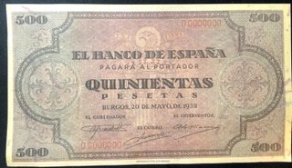 Lote Reproducciones Billetes España