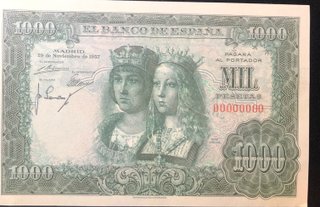 Lote Reproducciones Billetes España
