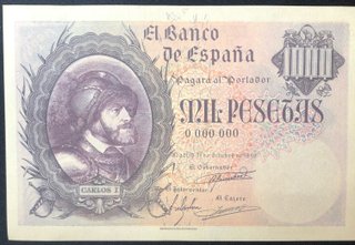 Lote Reproducciones Billetes España