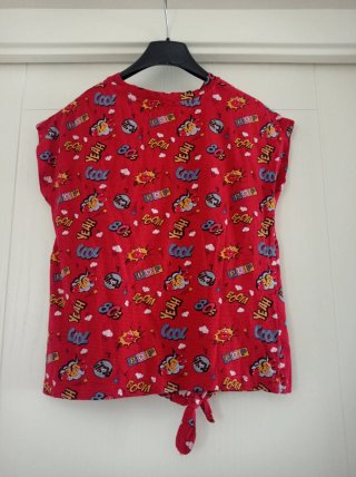 T-shirt pop art fumetto 13/14 anni