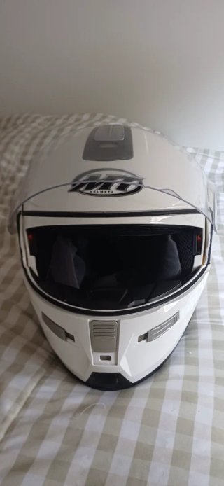 Casco MT Raptor RoadTech Blanco Talla XS
