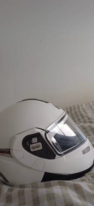 Casco MT Raptor RoadTech Blanco Talla XS