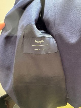 Traje azul Marzotto