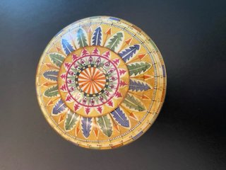 Cajita porcelana Wedgwood multicolor