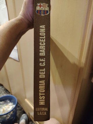 Libro año 1971 Historia del Fútbol Club Barcelona