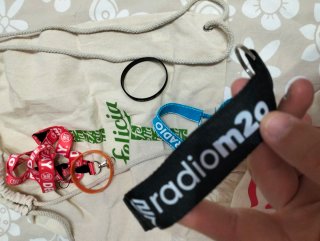 Sacca DeeJay Radio con accessori