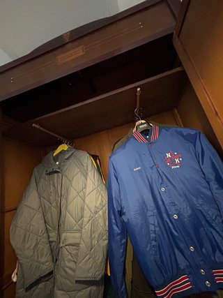 Armario vintage madera con espejos