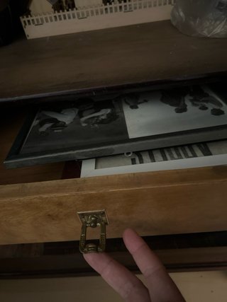 Armario vintage madera con espejos