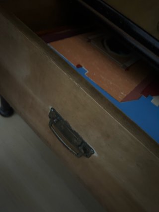 Armario vintage madera con espejos