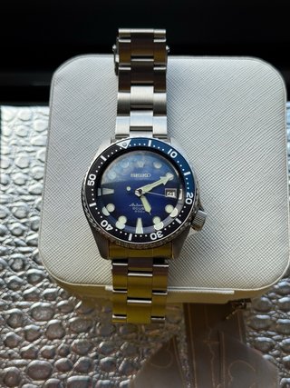 Seiko Mod SKX007 Azul y Negro