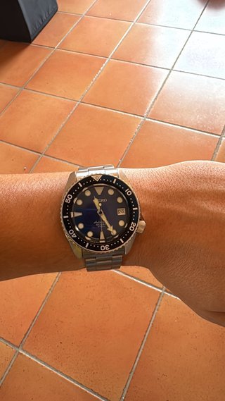 Seiko Mod SKX007 Azul y Negro