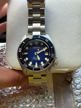 Seiko Mod SKX007 Azul y Negro