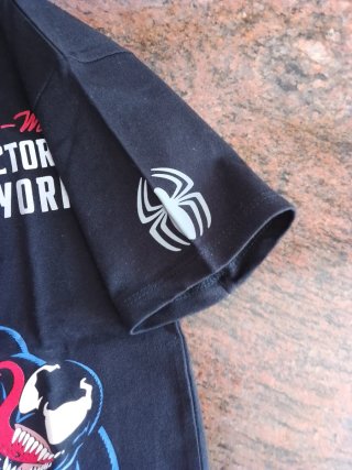 Camiseta Spiderman Venom Niño Talla 7-8 Marvel