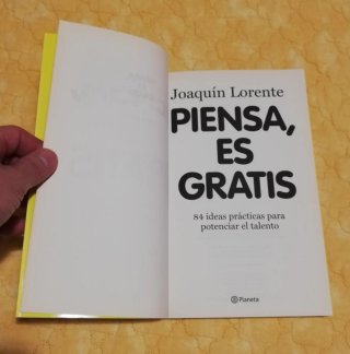 PIENSA, ES GRATIS.