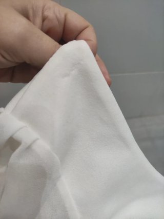 Top blanco manga larga espalda descubierta