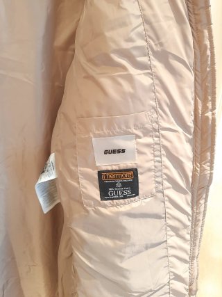 Chaleco largo Guess beige talla L