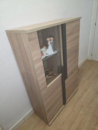 Mueble TV 4 piezas madera