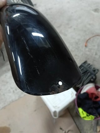Guardabarros Harley Davidson Sportster Negro