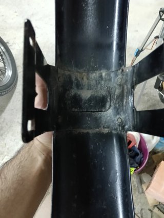 Guardabarros Harley Davidson Sportster Negro