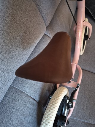 Bicicleta infantil rosa run ride 500 light pink