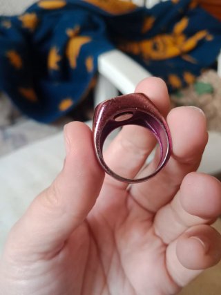 Anillo Tous Plata Rosa y Oro talla 10