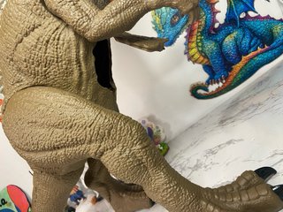 Mattel Jurassic World Spinosauro Super Colossale