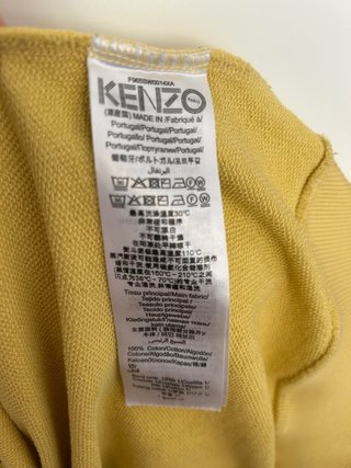 Sudadera Kenzo Paris Amarilla