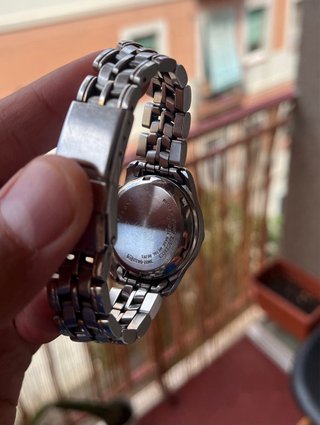 Reloj Seiko Kinetic Mujer Vintage Oro Plata