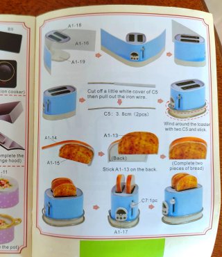 MINIATURA CASITA muñeca Cocina DIY maqueta casa