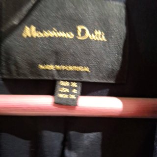 Americana rayas Massimo Dutti azul