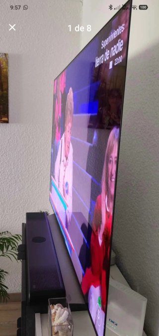 SmartTV LG OLED65C18LA 4K  Blanco