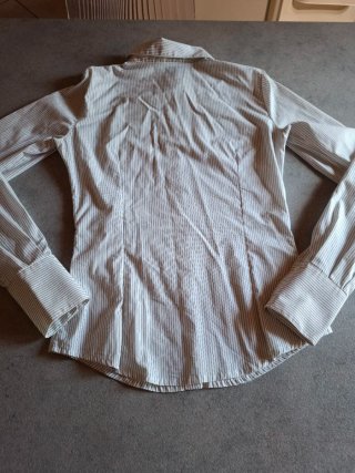 Camicia righe nere con cravatta Denny Rose tg. S
