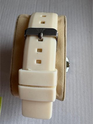 Reloj Emporio Armani Blanco y Plateado