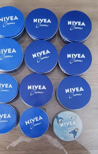 Latas Nivea Crema (12 unidades)
