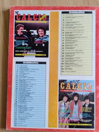 Tre riviste "Calcio Selezione" 1981