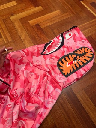 Chaqueta rosa camuflaje