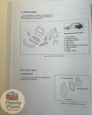 MANUAL DE TALLER AUDI A3 - ESPECIAL CARROCERIA