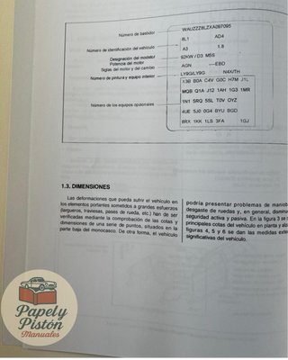 MANUAL DE TALLER AUDI A3 - ESPECIAL CARROCERIA
