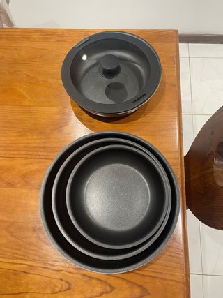 Conjunto Frigideiras e Tachos Novos